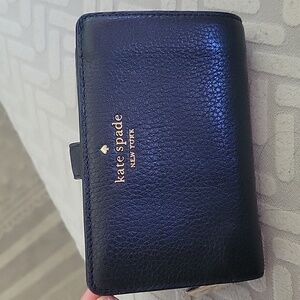 Kate Spade Black Leather Wallet